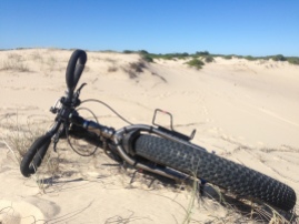 The FAT Bike in its natural environment.
