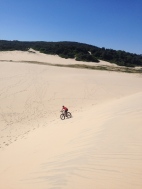 One sizeable dune, one hell of a ride.