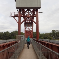 Bridge over the Murray to Renmark, SA