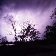 Lightning storm