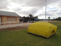 Camp at Cadell Sports Ground